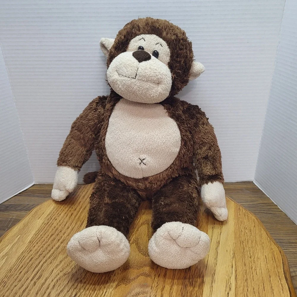 Build A Bear Workshop Magnificent Monkey Retired Brown Plush Stuffed Animal Toy